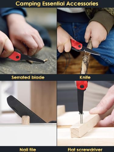 Stocking Stuffers for Men Dad Gifts, Multitool Camping Accessories 13-in-1 Survival Multi Tools Hammer, Christmas Cool Gadgets for Adults Him Boyfriend Husband Grandpa Women Birthday Valentines - style: MULTITOOL GIFTS