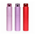 Travel Perfume Bottle Refillable 10ml 3-Pack Twist Up Cologne Atomizer - color: Pink,purple,red