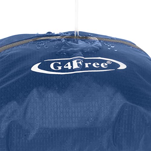 G4Free 20L Lightweight Packable Backpack Travel Hiking Daypack Foldable Backpack for Men Women - color: A-medium Blue