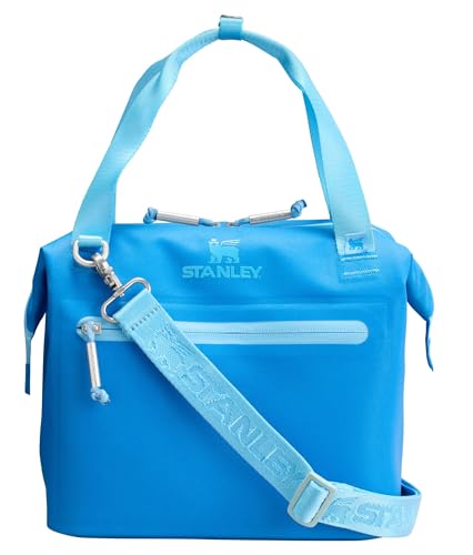 Stanley All Day Julienne Soft Cooler Bag and Lunch Box | Insulated Travel Bag with Zipper | BPA-Free - color: Azure, style: Mini