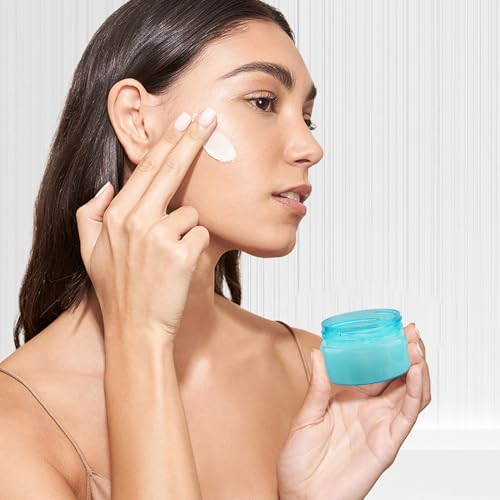 Cosywell Travel Containers for Toiletries Leak Proof Small Travel Containers with Lids 1 Oz 4 Pack Plastic Travel Jars for Creams TSA Approved Travel bottles for Lotion Makeup Cosmetics (Blue) - color: E-1oz Blue