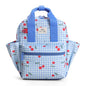 Itzy Ritzy Toddler Backpack - Daycare Bag - Features Adjustable Shoulder Straps, 2 Side Pockets & Spacious Interior with Wipeable Fabric Lining & Name Label, Cherry - color: Cherry
