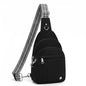 Anti Theft Sling Bag for Men & Women, Lightweight Puffer RFID Crossbody Bag for Travel, Commuting & City Walking, Hands-Free Everyday Essentials Bag Black - color: Black