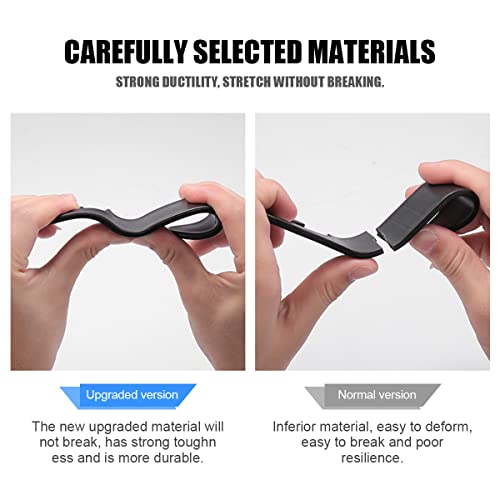 Car Back Seat Headrest Hooks, 4 Pack Black Stylish Back Seat Hanger for Car Handbag Clothes Coats Grocery Bags, Car Interior Accessories (Black2) - color: Black2