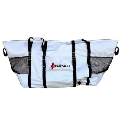 Opah Gear Fathom 7 Insulated Fish Kill Cooler Bag for Cow Tuna, 82' L x 30' W x 36' H, Heavy Duty, Marine-Grade Vinyl, UV Resistant, Camping & Fishing - style: Fathom 7 - 82'l X 30'w X 36'h