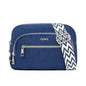 CLUCI Anti Theft Crossbody Bags for Women Travel Small Crossbody Bag Purses for Women RFID Nylon Belt Bag - color: Blue