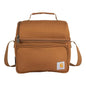 Carhartt Camping Cooler, Worksite Lunchbox, Soft Shell Lunch Bag for Construction Sites, Work and Everyday Use, Brown - color: Brown