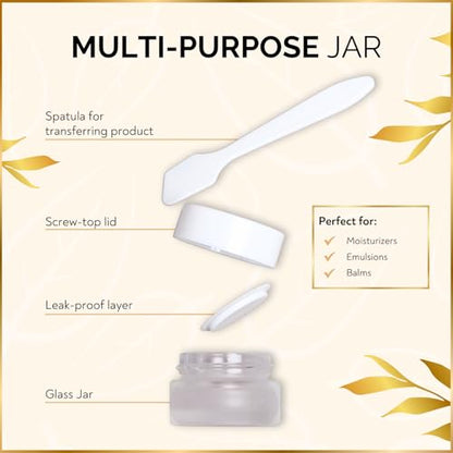 11 Piece Travel Skincare Containers Set - TSA Approved Toiletry Bag & Travel Size Toiletries Bottles - Airless Pump, Dropper Bottles & Travel Size Containers for Serums, Moisturizers, & Oils
