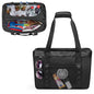 Yarwo Beach Bag for Women, Sandproof Swim Tote Bag with Cooler Compartment and Wet & Dry Pockets for Pool Cruise Vacation - color: Black