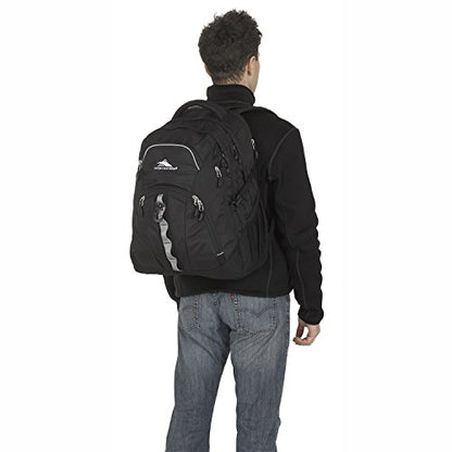 High Sierra Access 2.0 Laptop Backpack, Black, One Size - color: Black