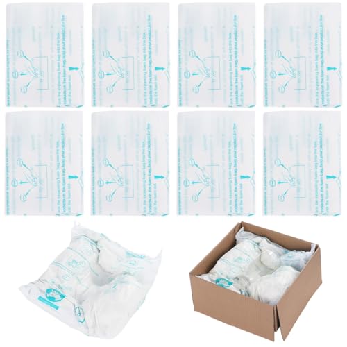 Foam Bags For Shipping 8 PCS 14×16 Inch, Handy Temperature-Activated Expanding Pouches, Instant Pack Quick Packaging - Protective Parcel Solution - color: 8 PCS, size: 16 × 14 inch