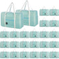 INVODA Travel Bag 24 Packes Carry on Luggage Foldable Duffel Bag Sports Gym Bag Weekender Overnight Bag Water Resistant Nylon Travel Duffel for Men Women (Green 24PCS) - color: Green 24