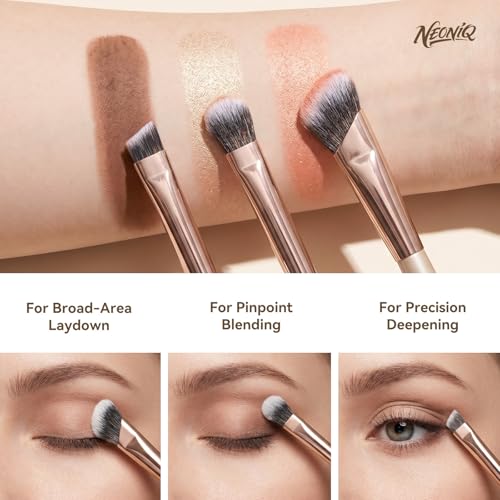 10 PCS Travel Makeup Brush Set With Bag, Makeup Brushes, Double-End Multi-functional Brushes for Foundation Powder Blush Eyeliner Eyeshadows, Professional Face Brush Set（Champagne Gold） - color: 10Pcs-Champagne Gold