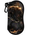 Sunglasses Case Soft Glasses Cases for Women Pouch Eyeglass Bag Eye Glass Kids Girls Sun Glasses Cute Kawaii - color: Marble Black