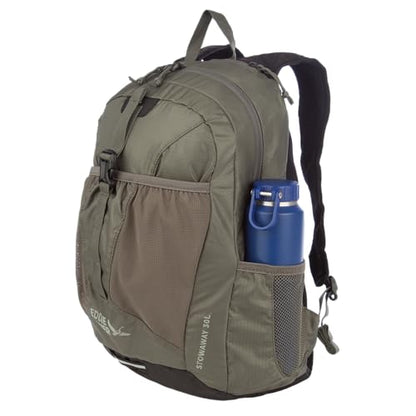Eddie Bauer Stowaway Packable Backpack | Travel | Outdoor | Lightweight | Foldable | Durable | Ripstop Polyester | 30L - Spruce Green - color: Spruce, size: 30L