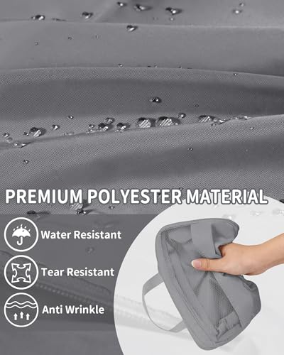 Compression Packing Cubes 11pc Set, Expandable Travel Organizers for Suitcases & Carry Ons, Durable Luggage Packing Bags for Travel Essentials Gray - color: Gray