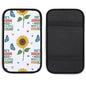 Car Center Console Cover Beautiful Sunflowers, Armrest Cushion for Car, Universal Fit Seat Box Pad for Cars, Trucks, SUVs - color: Picture (63)