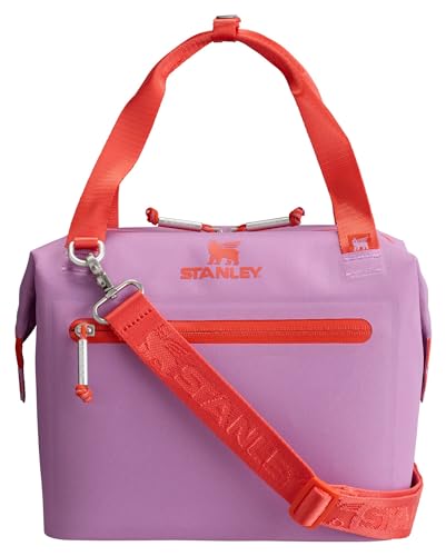Stanley All Day Julienne Soft Cooler Bag and Lunch Box | Insulated Travel Bag with Zipper | BPA-Free - color: Lilac, style: Mini