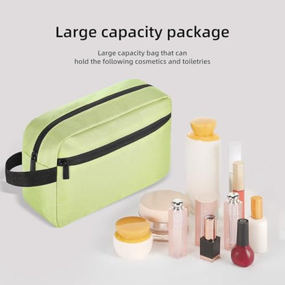Icramsy Travel Toiletry bag Toiletry bag for women men Hanging Cosmetic bag Travel accessories for Women Men (Grass green) - color: Grass green