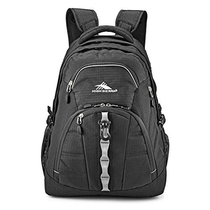 High Sierra Access 2.0 Laptop Backpack, Black, One Size - color: Black