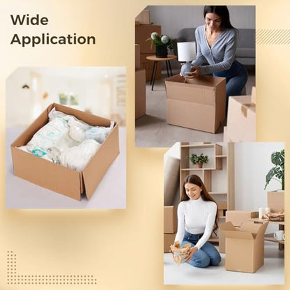 Foam Bags For Shipping 12 PCS 18×23 Inch, Handy Temperature-Activated Expanding Pouches, Instant Pack Quick Packaging - Protective Parcel Solution - color: 12 PCS, size: 23 × 18 inch