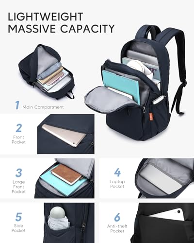 40x30x15cm Personal Item Bag Travel Backpack Carry On Flight Approved with Anti-Theft Pocket Water-resistant Casual Daypack for Weekender Business Hiking,Grey - color: Grey
