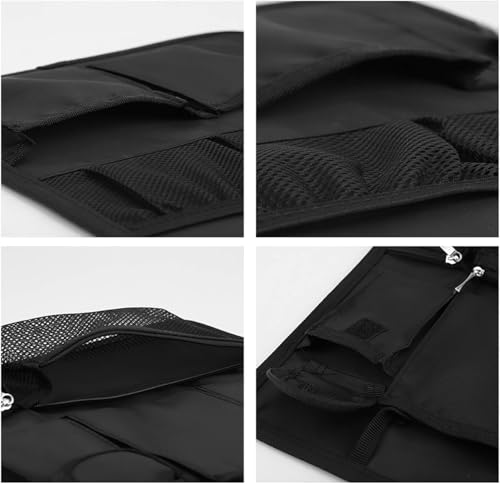 TOPINCN Backpack Organizer Insert Liner, Portable Travel Shoulder Backpack Divider Storage Bag Finishing Storage Bag Insert Pocket for Women and Men (Black B)