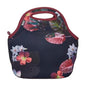 BUILT Gourmet Getaway Soft Neoprene Lunch Tote, Lightweight, Insulated, and Reusable, One Size, Midnight Botanical - color: Midnight Botanical