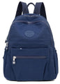 Pealwel Mini Backpack Purse for Women,Small Nylon backpacks for Ladies Backpacks Women Anti Theft Travel Bag (Dark Blue) - color: Dark Blue