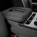 JOYTUTUS Center Console Cover Compatible with Silverado Sierra 2014 2015 2016 2017 2018 Jump Seat, Leather Arm Rest Armrest Cover for Car, Durable Middle Console Cover Replacement for Trucks - size: Jump Seat Console 2014-2018 Silverado/Sierra