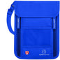 Neck Wallet, Travel Pouch For Passport Holder And Documents, Travel Neck Wallet For Traveling Women. - color: Blue