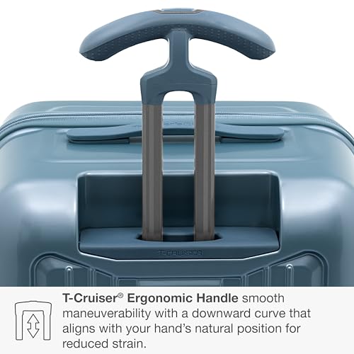 Traveler's Choice Ultimax II Polycarbonate Hardside Luggage with Spinner Wheels, Teal, 28-Inch Medium Trunk - color: Teal, size: 28-Inch Medium Trunk