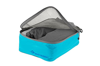 Sea to Summit Travelling Light Garment Mesh Bag Packing Organizer, Small, Atoll Blue - color: Atoll Blue, style: Small