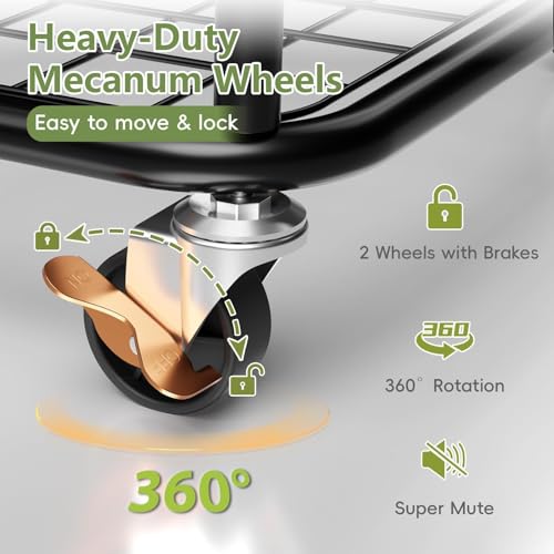 150L Laundry Basket with Wheels, Rolling Laundry Hamper with Cloth Cover, Laundry Cart with Metal Frame & Removable Bag, Large Dirty Clothes Hampers for Bedroom Aesthetic, Laundry Room Bathroom, Grey - color: Grey, size: 150L