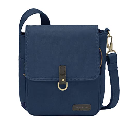Travelon Anti-Theft Courier Tour Bag - color: Navy