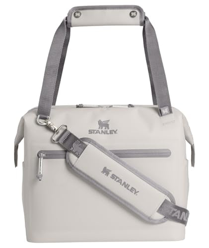 Stanley All Day Julienne Soft Cooler Bag and Lunch Box | Insulated Travel Bag with Zipper | BPA-Free - color: Ash, style: Midi