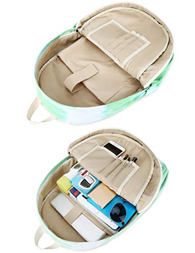 mygreen Kids Backpack, Kawaii Girls Backpack for School Ages 8-12 - color: Grey, Multicolor, 15 Inch Laptop