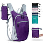Hiking Backpack 10L/15L Small Daypack Lightweight Packable Travel Foldable Water Resistan for Women Men (Deep Purple, 15L) - color: Deep Purple, size: 15L