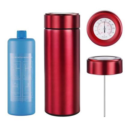 60H Insulin Pens Cooler Hold 6-8 Pens Travel Case Medication Cooler for Travel TSA Approved Medicine Cooler Medical Diabetic Travel Cooler Bag Epipen Carry Case Red - color: Red