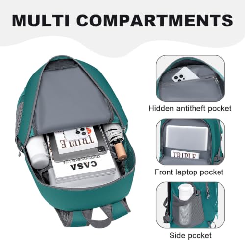MIYCOO Backpack - Ultra Lightweight Packable Backpack for Travel Camping, Hiking Back Pack Waterproof Foldable Daypack for Men Women Green - color: Green
