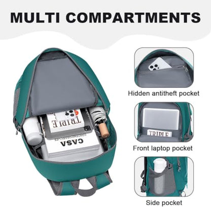 MIYCOO Backpack - Ultra Lightweight Packable Backpack for Travel Camping, Hiking Back Pack Waterproof Foldable Daypack for Men Women Green - color: Green