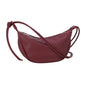Mali&Lili Hobo Shoulder Bag for Women, Aria Convertible Crossbody Bags for Women, Vegan Leather purses, Shoulder Handbags - color: Sour Cherry