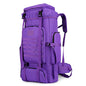 Hiking Backpack for Men 70L/100L Camping Backpack Military Rucksack Molle 3 Days Assault Pack for Climbing | Camping Backpack - color: 70l-purple