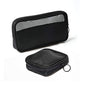 Patu Mesh Travel Toiletry Bag, Transparent Standing Pouch, Portable Shaving Washing Kits Organizer, Personal Care Trip Case, Pack of 2 Sizes (S/M), Black - size: S & M (2 pcs)