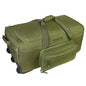 Greencity Duffel Bag Wheels Rolling Deployment Wheeled Military Suitcase Heavy-Duty Extra large deployment bag Capacity 32 Inch，Green - color: Green