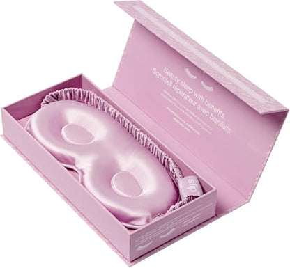 slip Pure Silk Contour Sleep Mask: Protect Your Delicate Lashes with Our Innovative, Lash-Friendly Design. Slipsilk Comfort, 1 Contour Mask, Wildflower - color: Wildflower