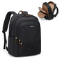 GOLF SUPAGS 15.6 Inch Women's Laptop Backpack, Water Resistant Work College Travel Daypack, Everyday Commuter Bag for Teacher Nurse (Black) - color: Black