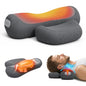 Yunari 3-in-1 Rechargeable Neck Massager Pillow with Heating & Traction, 2026 Latest Patented Ergonomic Cervical Pillow for Deep Tissue Neck Pain Relief, Shoulder & Neck Hump Corrector for Women, Men