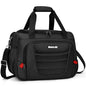 Underseat Carry On luggage Bag Airplanes Personal Item Bags Weekender Overnight Travel Tote Bag Shoulder Small Softside Carry on Luggage Travel Duffel Bags For Men Women -18 IN Black - color: Black, size: 18 IN