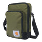 Carhartt Crossbody Zip Bag, Durable, Adjustable Crossbody Bag with Zipper Closure for Men and Women - color: Essential Crossbody Bag (Basil), size: One Size